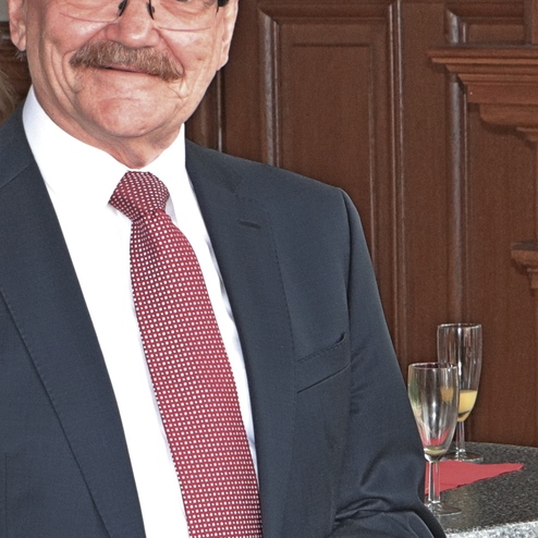 Hier siehst du unseren Präsidenten Otto Schlieckmann.