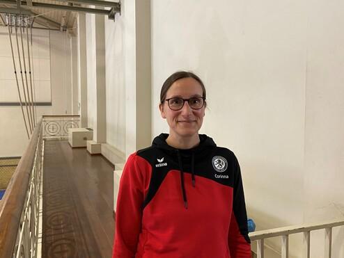 Hier siehst du unsere &Uuml;bungsleiterin Corinna Bothe.
