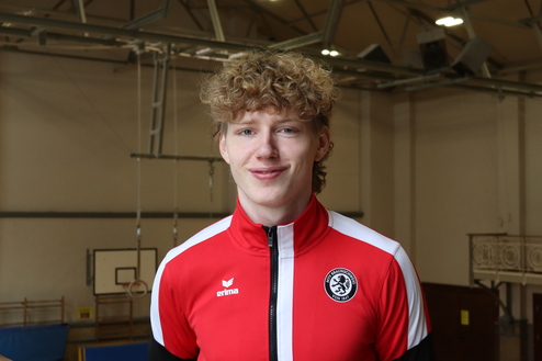 Hier siehst du unseren FSJler Tobey.