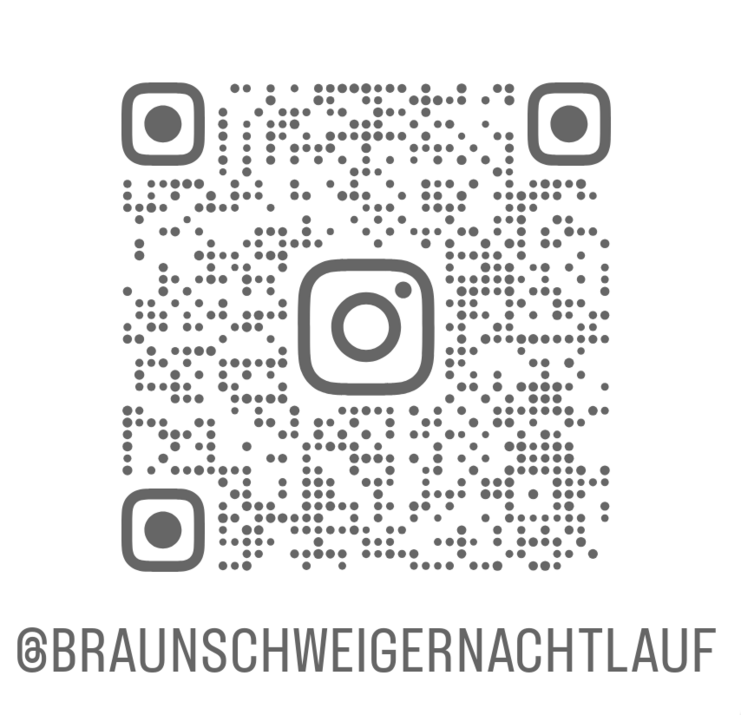 Hier findest du den QR-Code um zur Nachtlauf Insta-Seite zu gelangen.