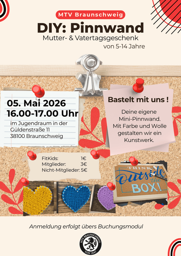 Hier siehst du unser Mutter und Vatertags bastelangebot