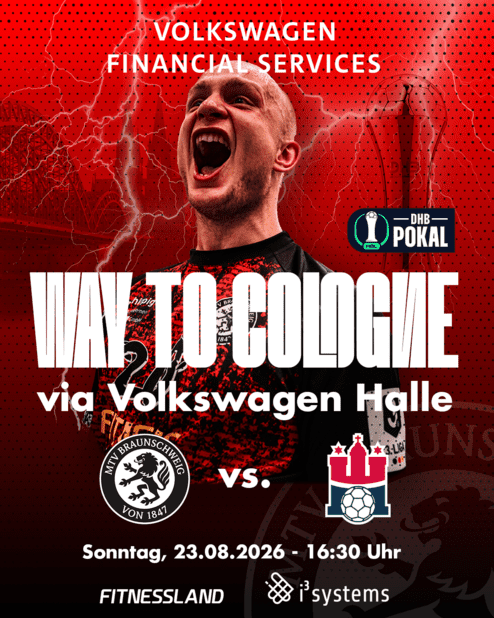 Hier siehst du unser Plakat für das Handballspiel gegen den HSV Hamburg.