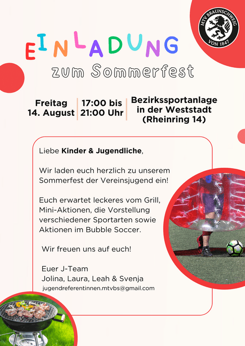 sommerfest Hier siehst du unsere Einladung zum Sommerfest