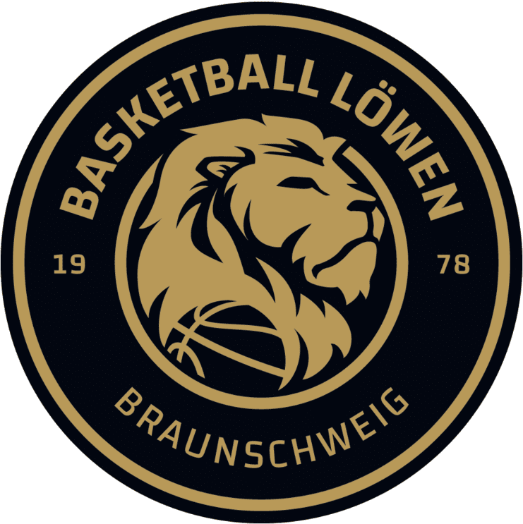 Hier siehst du das Logo der Basketball-Löwen.