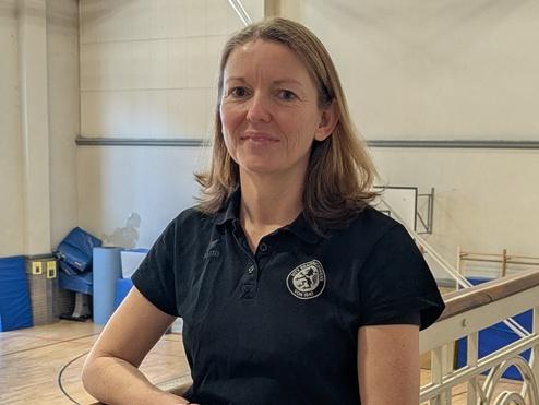 Hier siehst du unsere Mitarbeiterin Christiane Bartel.