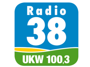 Hier siehst du das Logo von Radio 38.
