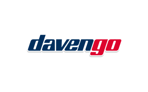 Hier siehst du das Logo von Davengo, unser Zeitmessfirma.